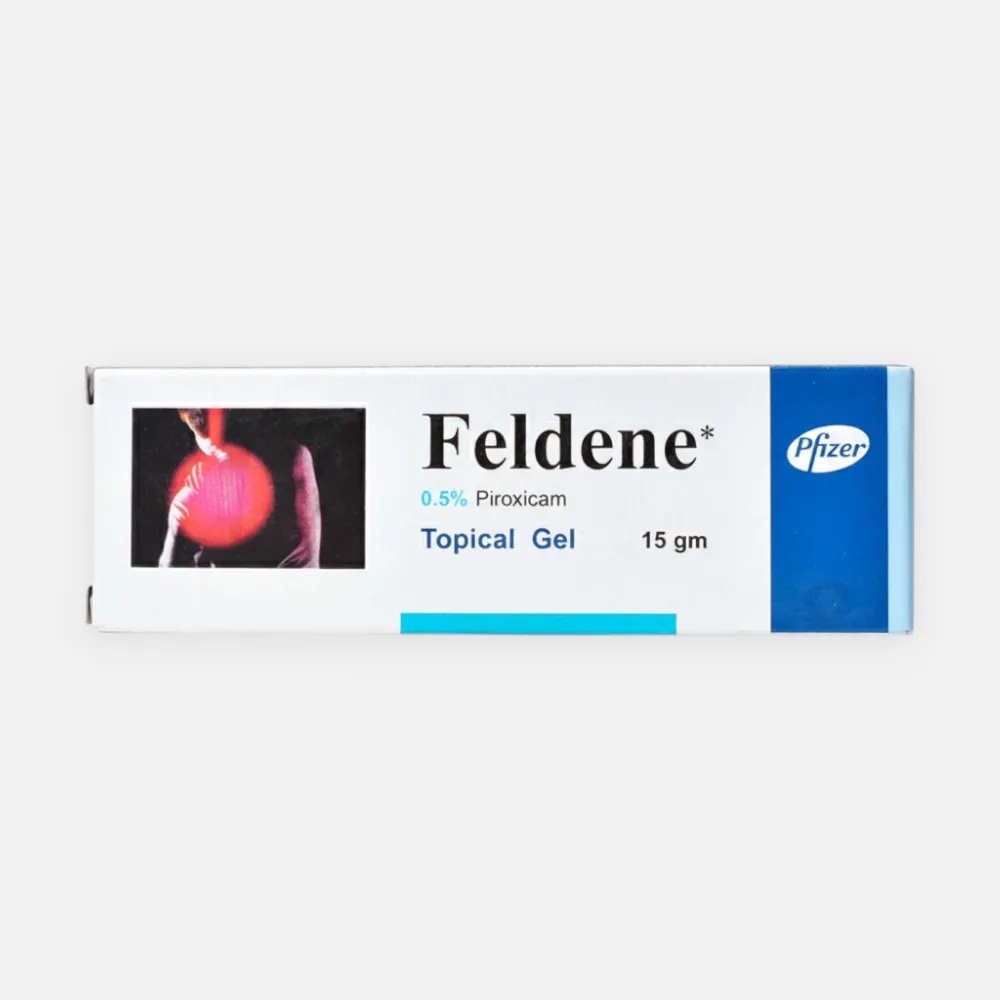 feldene 0.5% topical gel 15 gm 0.5%