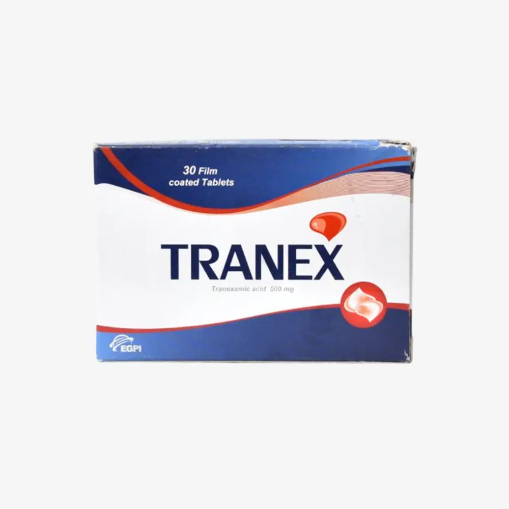 Tranex 500 mg 30 tablets 500 mg