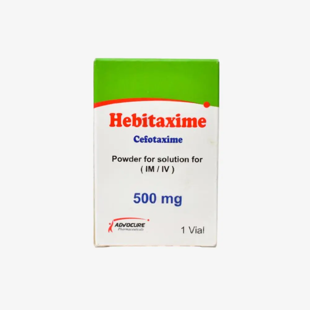 Hebitaxime 500 mg vial 500mg