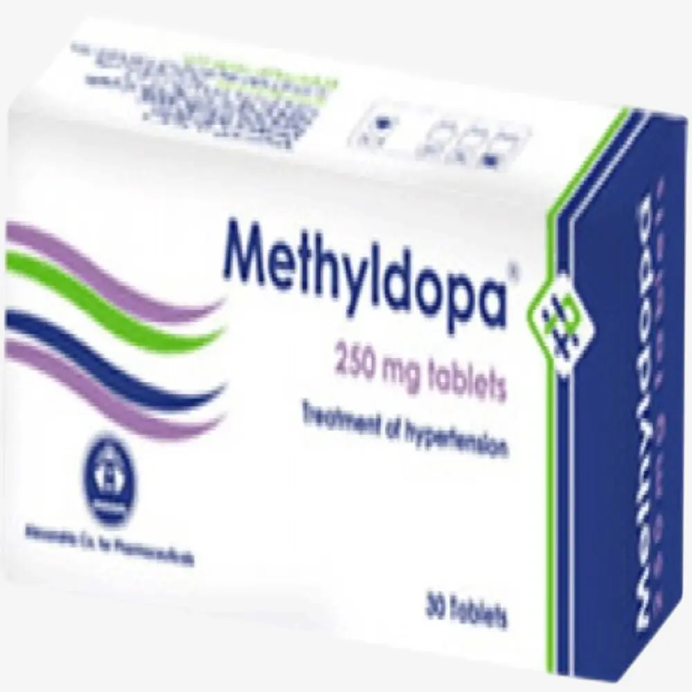 ميثيل دوبا اليكس 250 مليجرام 30 قرص 250mg