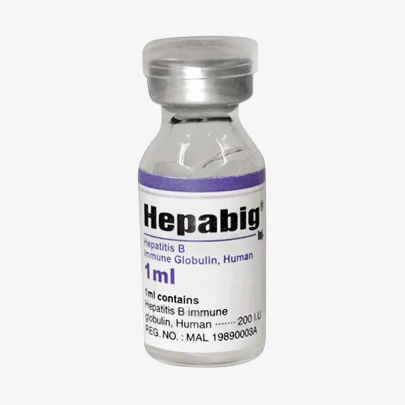 hepabig 200 mg / ml vial 200 mg / ml