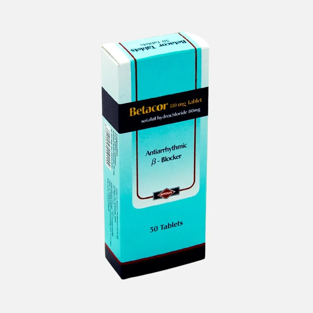 betacor 80mg 30 tab 80 mg