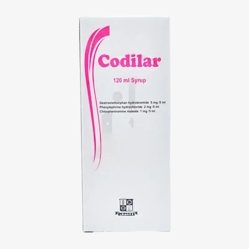 كوديلار شراب لتخفيف اعراض البرد و الحساسية 