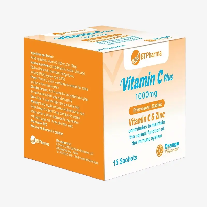 فيتامين سي 1000 مليجرام اكياس 1000 مليجرام