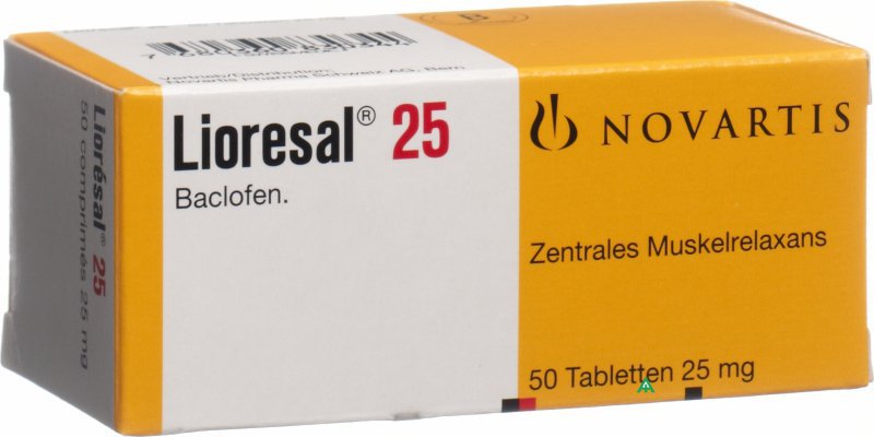 Lioresal 25 mg price
