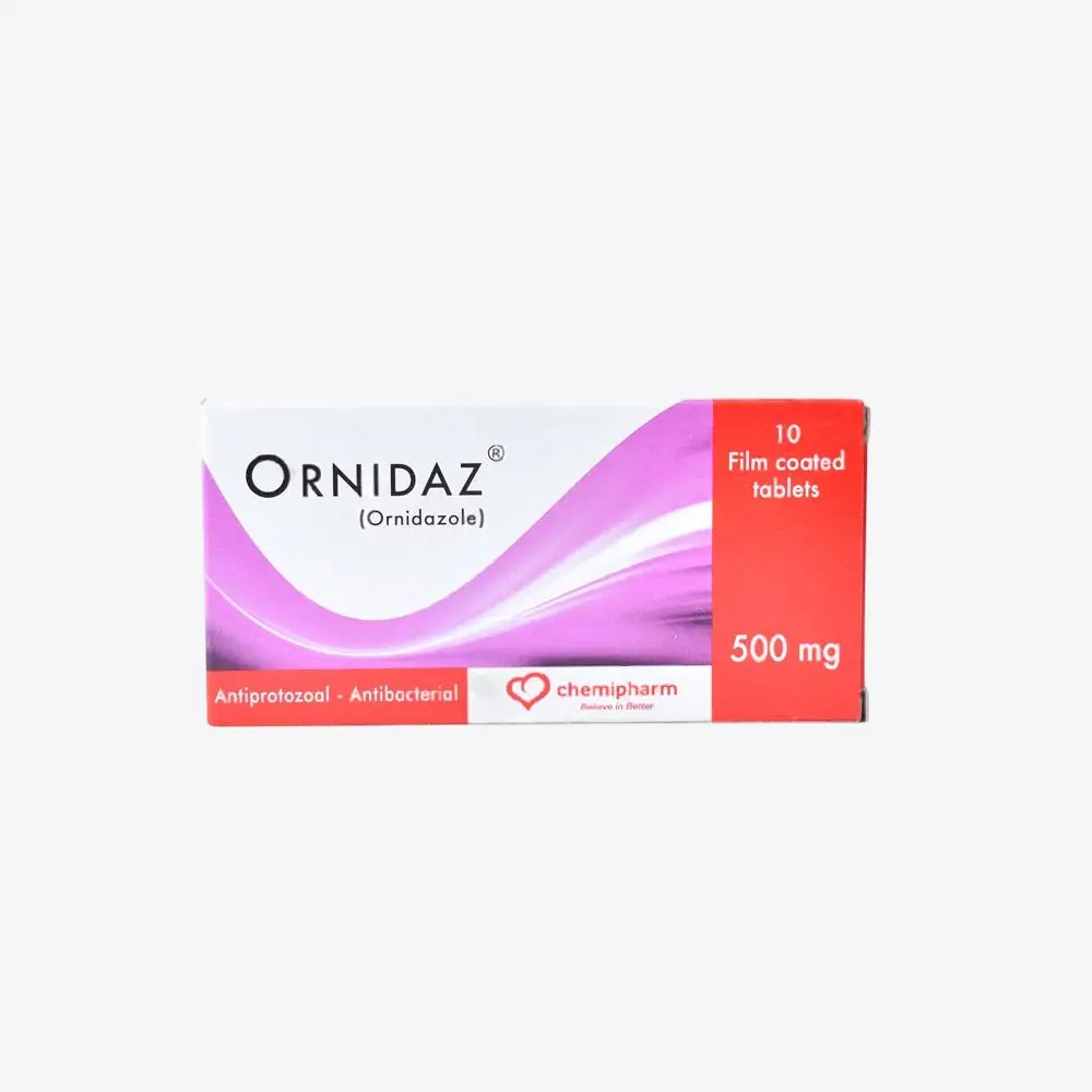 ornidaz 500 mg 10 tablets - rosheta uae 500 mg
