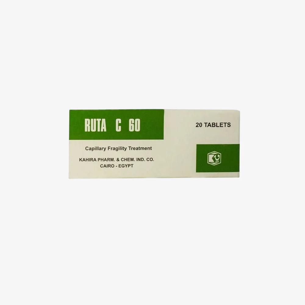 ruta c 60 mg 20 tablets - rosheta uae 60 mg
