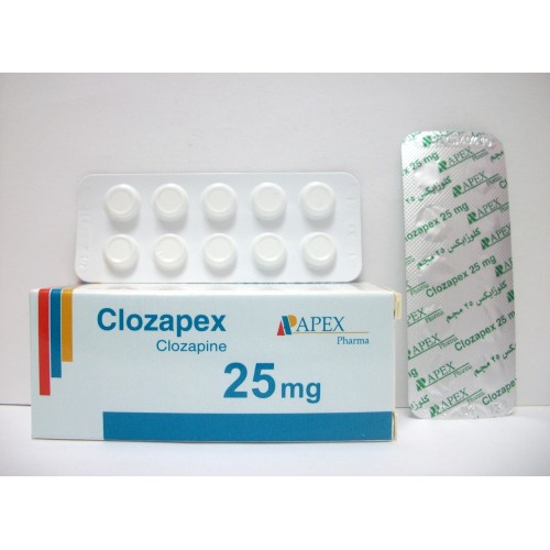 Clozapex 25mg Tablets - Rosheta