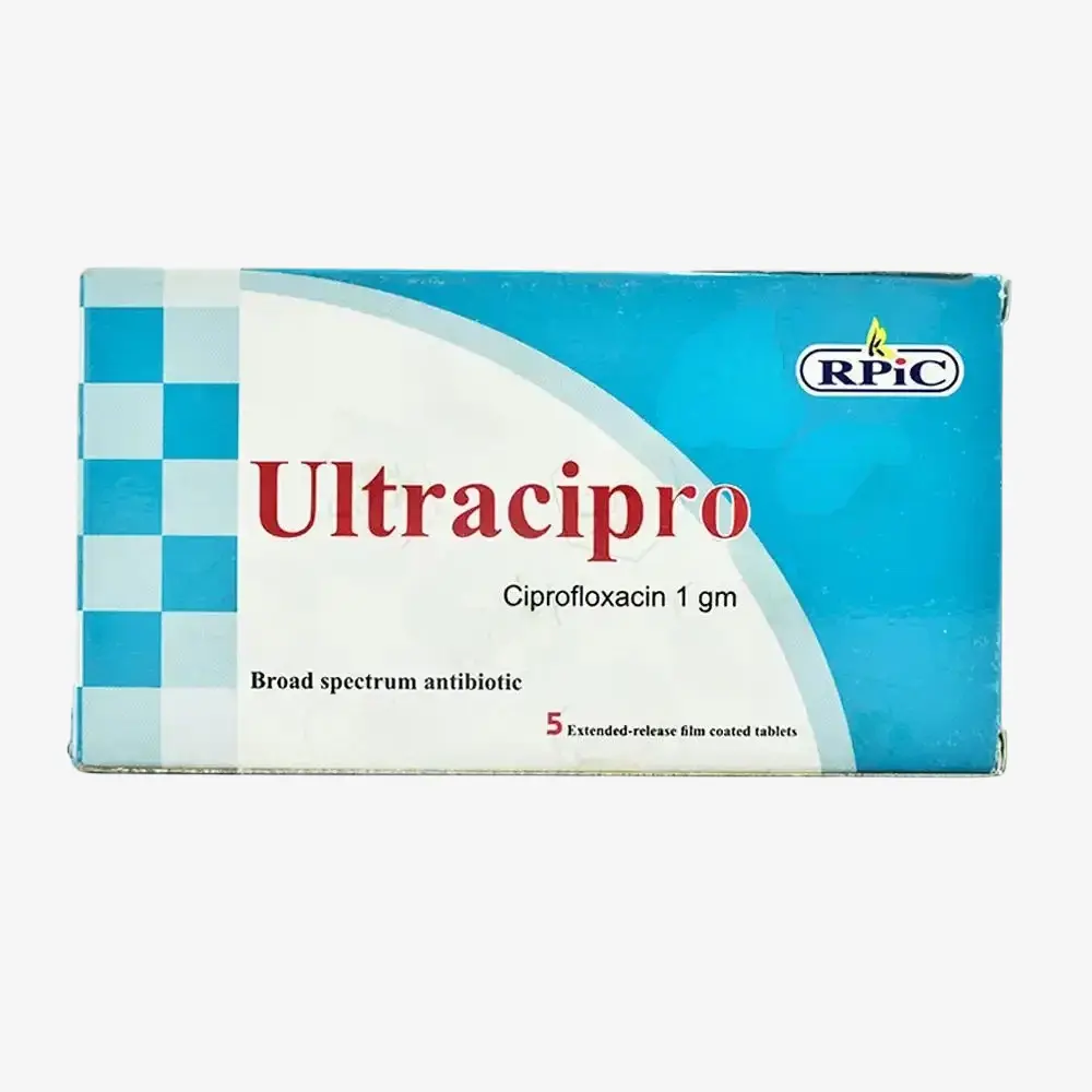 ultracipro 1 gm tablets 1 gm