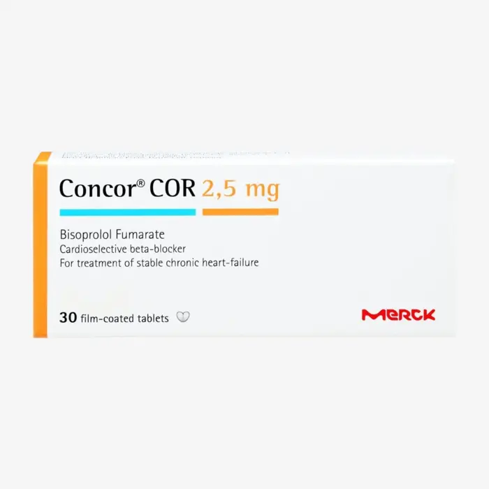 كونكور كور 2.5 مليجرام 30 قرص 2.5mg