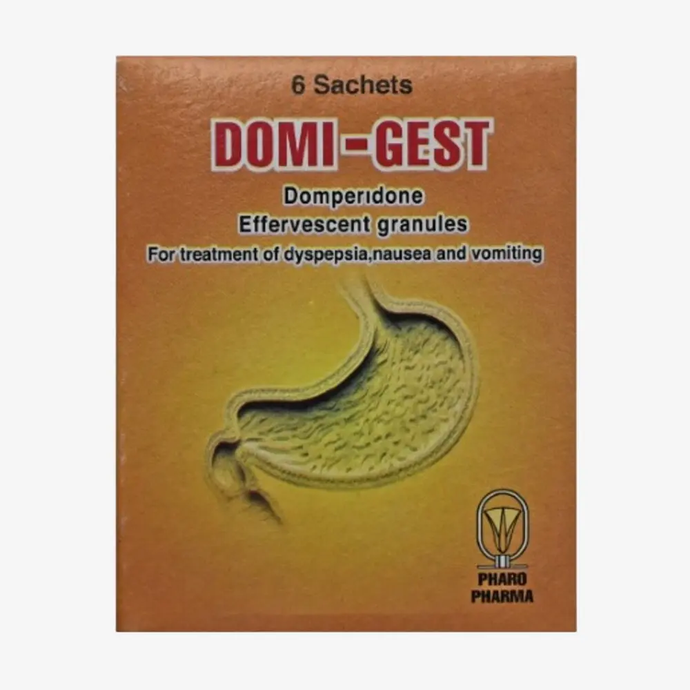 Domi-Gest 10 mg 6 sachets 10mg