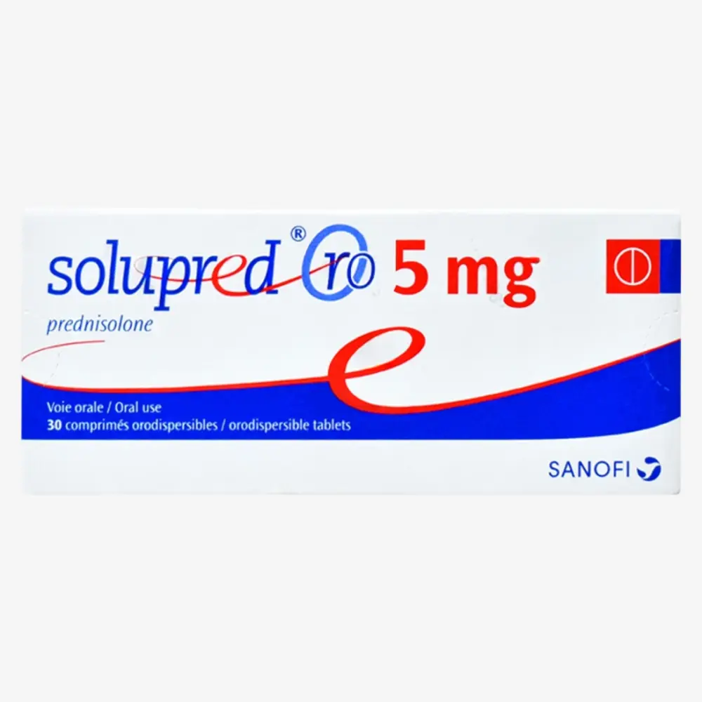 Solupred 5 mg 30 tablets 5mg