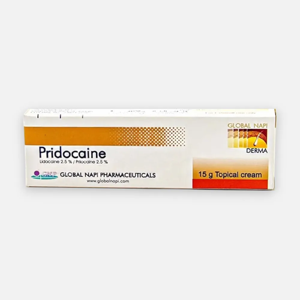 pridocaine cream 15 gm 