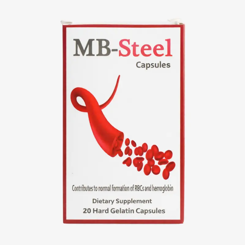 mb steel 20 capsules